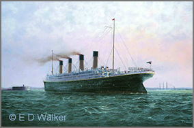 Titanic - Arriving at Cherbourg